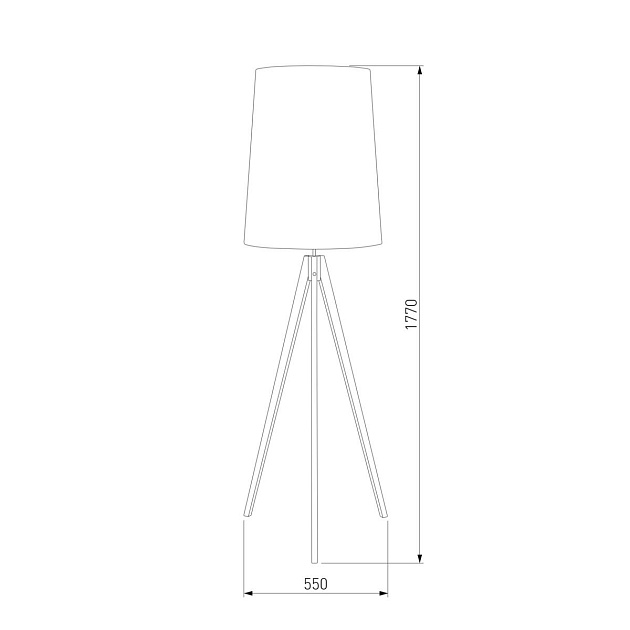 Торшер TK Lighting 5046 Walz Фото № 2