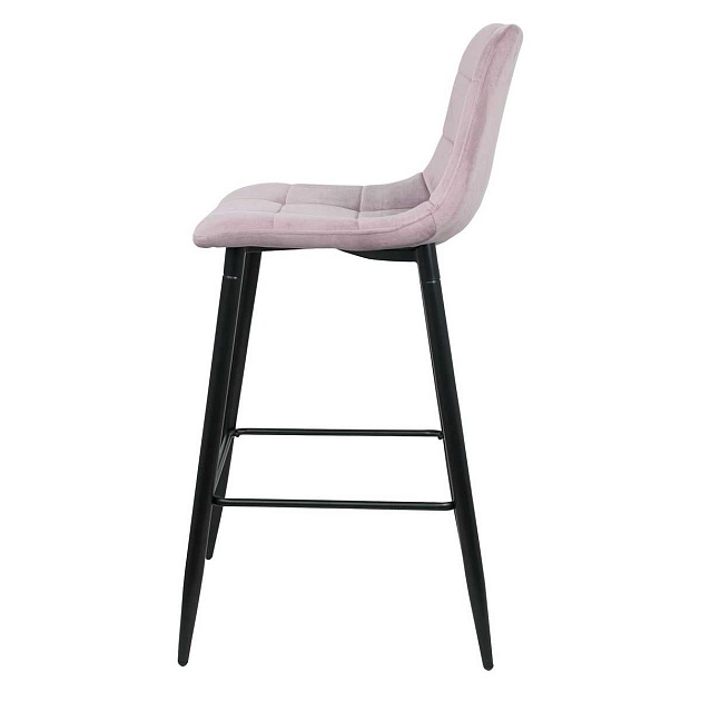 Барный стул AksHome Stella пыльная роза, велюр 75810 Фото № 4