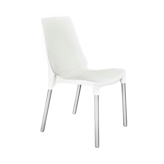 Офисный стул Sheffilton SHT-S75 белый/хром лак 6310470508 изображение 1 Офисный стул Sheffilton SHT-S75 белый/хром лак 6310470508 Фото № 1