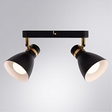 Спот Arte Lamp Fafnir A5047PL-2BK 2
