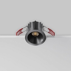 Встраиваемый светильник Maytoni Technical Alfa LED DL043-01-10W3K-RD-B-1 5