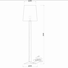 Торшер Lucide Louis 78775/01/31 2