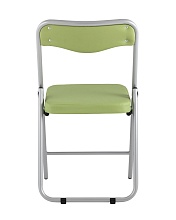 Складной стул Stool Group Джонни экокожа салатовый каркас металлик fb-jonny-eco-19 4