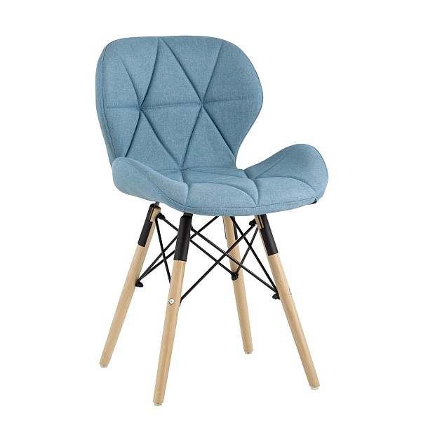Кухонный стул Stool Group Бон рогожка голубой DC-19122601 1009-8 Фото № 1