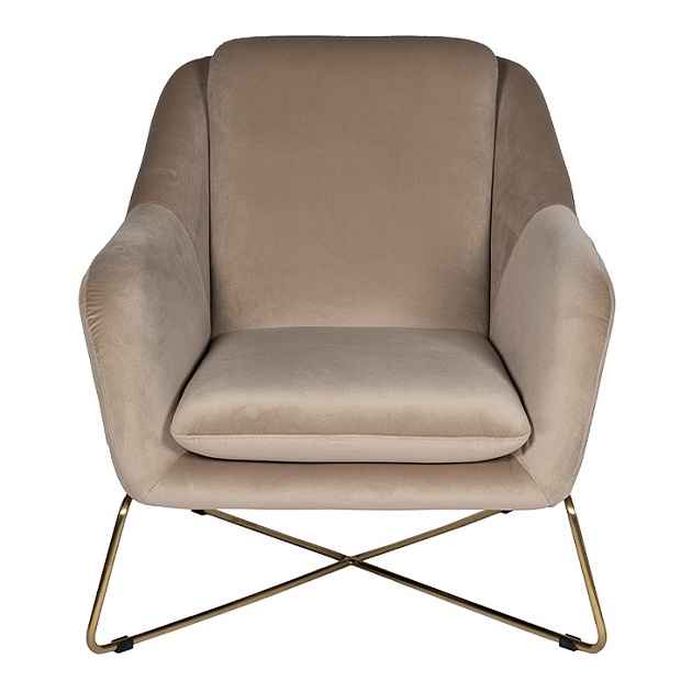 Кресло Garda Decor 46AS-AR2976-BG изображение 1 Кресло Garda Decor 46AS-AR2976-BG Фото № 1