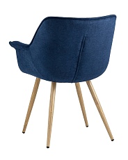 Кухонный стул Stool Group Джулиан синий c подлокотниками DC-1501 XH080-22 3