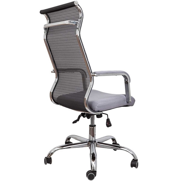 Офисное кресло AksHome Grid серый, армированная сетка 69797 Фото № 5