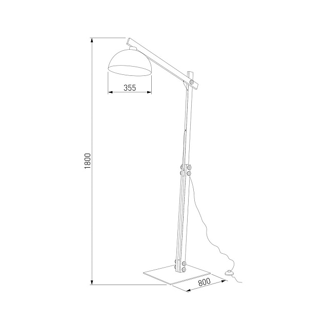 Торшер TK Lighting 5592 Oslo изображение 2 Торшер TK Lighting 5592 Oslo Фото № 2
