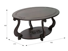 Журнальный стол Мебелик Овация (М) 000234 2