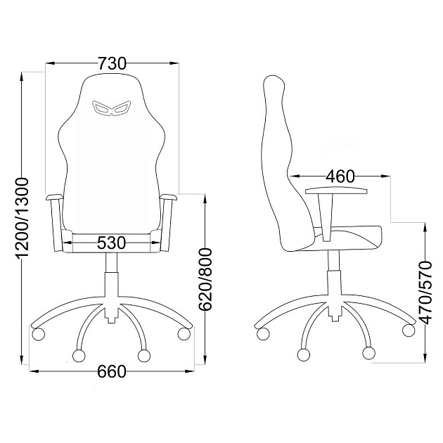 Игровое кресло AksHome Spiderman черный, экокожа 80352 изображение 2 Игровое кресло AksHome Spiderman черный, экокожа 80352 Фото № 2