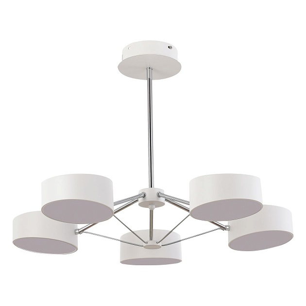 Потолочная светодиодная люстра Evoluce Valle SLE6005-502-05 изображение 1 Потолочная светодиодная люстра Evoluce Valle SLE6005-502-05 Фото № 1