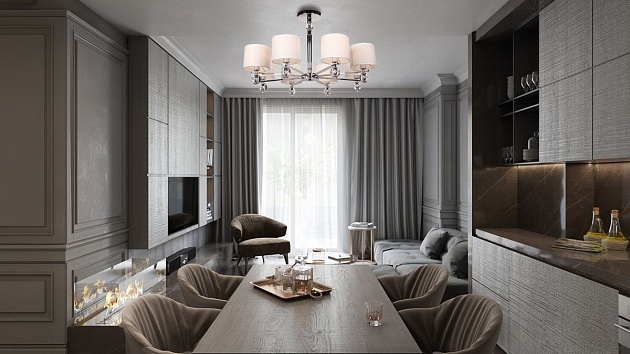 Потолочная люстра Escada 667/8P Фото № 5