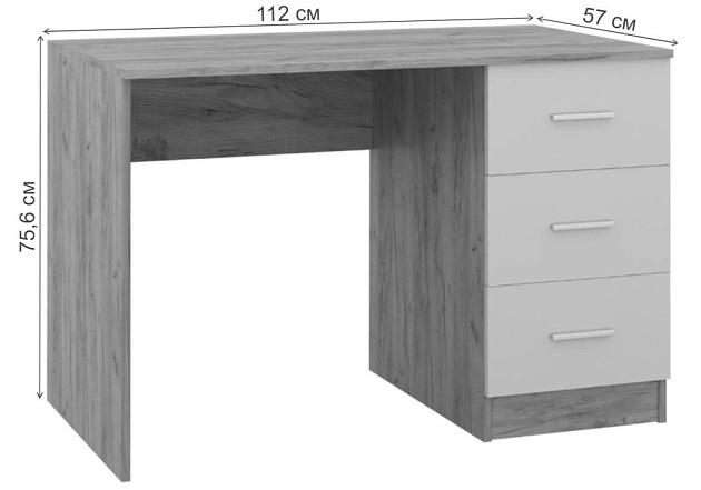 Письменный стол Woodville Бишоп 3 559238 изображение 2 Письменный стол Woodville Бишоп 3 559238 Фото № 2