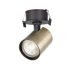 Встраиваемый спот Crystal Lux CLT 017C BL-BZ