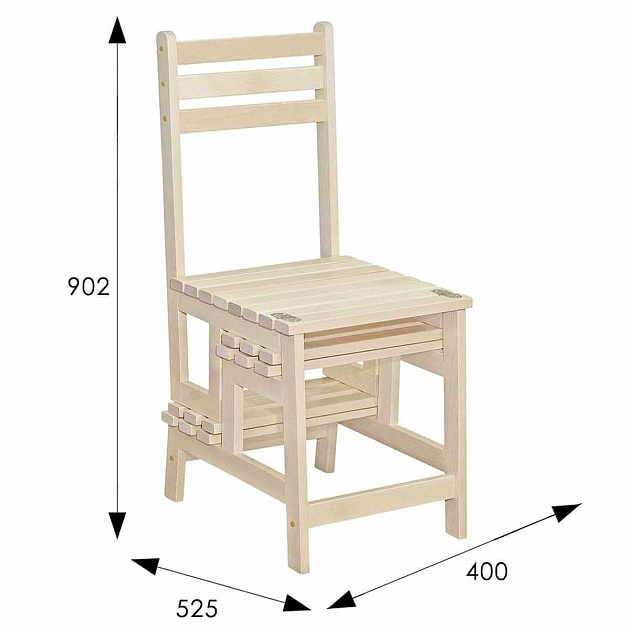 Стул-стремянка Мебелик 007759 изображение 3 Стул-стремянка Мебелик 007759 Фото № 3