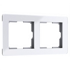 Рамка Werkel Acrylic на 2 поста белый W0022701 4690389184840