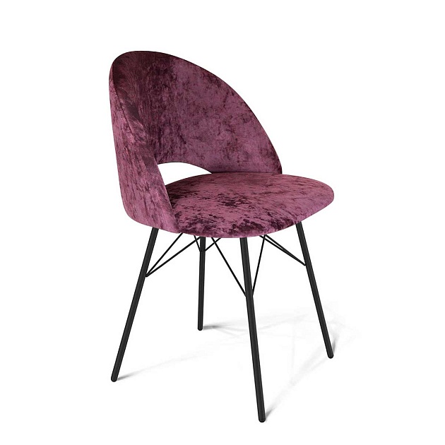 Офисный стул Sheffilton SHT-ST34/S64 вишневый джем/черный муар 6789983302 Фото № 1