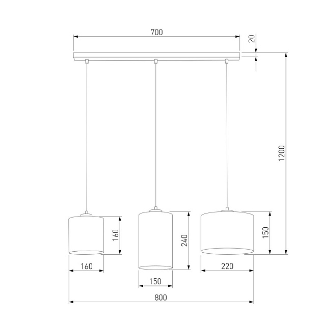 Подвесной светильник TK Lighting 4954 Juta изображение 2 Подвесной светильник TK Lighting 4954 Juta Фото № 2
