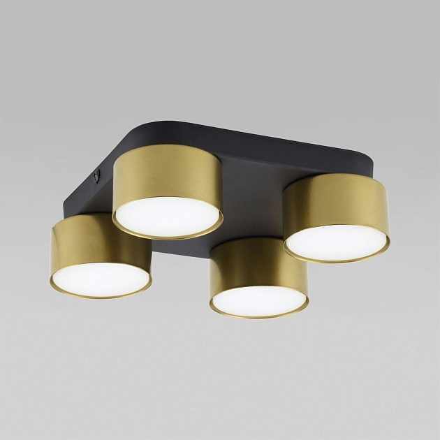 Потолочная люстра TK Lighting 6143 Space Black Gold Фото № 1