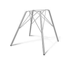 Обеденная группа Sheffilton SHT-DS211 серый/серый туман/хром лак 8550641901 4