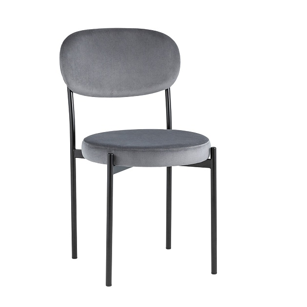 Кухонный стул Stool Group Бриф велюр серый vd-brief-b26 Фото № 1