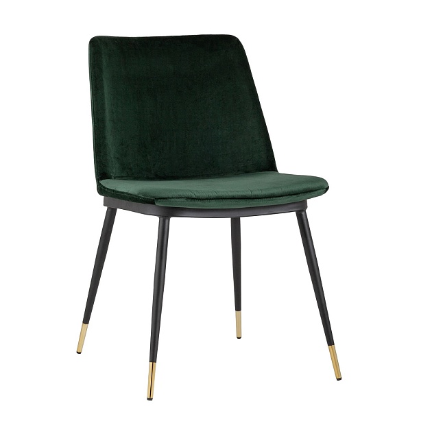 Кухонный стул Stool Group Мелисса велюр зеленый FDC8028 GREEN FUT-73 Фото № 1