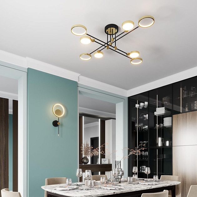 Настенный светильник Odeon Light Midcent Denzel 4322/15WL Фото № 8
