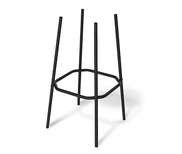 Барный стул Sheffilton SHT-S48 пластиковый желтый/черный муар 0434769701 Фото № 3