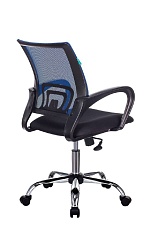 Офисное кресло Бюрократ CH-695SL спинка сетка синий TW-05 сиденье черный TW-11 крестовина хром 2