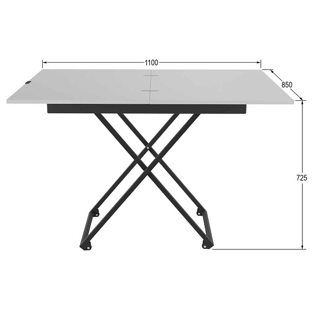Стол-трансформер Мебелик Андрэ 007799 Фото № 4
