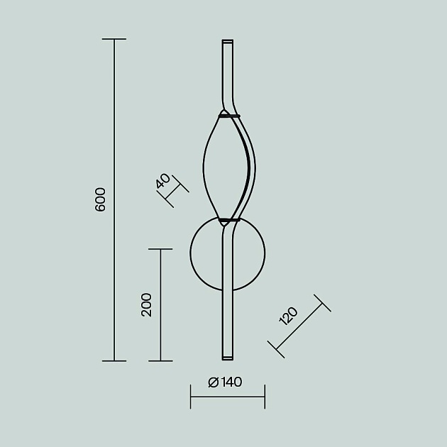 Бра Maytoni Foresight MOD347WL-L8BS3K изображение 7 Бра Maytoni Foresight MOD347WL-L8BS3K Фото № 7