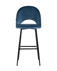 Барный стул Stool Group Меган велюр пыльно-синий AV 415-H58-08(B) 1