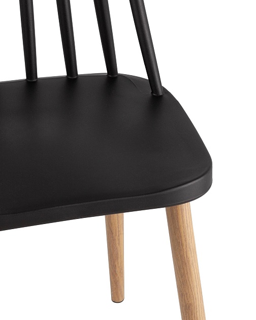 Кухонный стул Stool Group Морган пластиковый черный Y820 black изображение 2 Кухонный стул Stool Group Морган пластиковый черный Y820 black Фото № 2