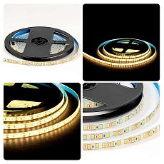 Светодиодная лента OGM 9,6W/m 120LED/m 2835SMD теплый белый 5M LSE-259 3