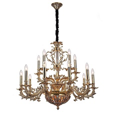 Подвесная люстра Lucia Tucci Firenze 1780.15.3 Antique Gold