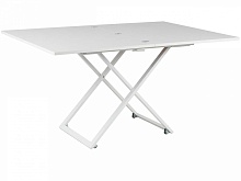 Стол-трансформер Levmar Compact D78/S64 белый/ опоры белые 7125110706 3