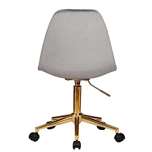 Офисное кресло для персонала DOBRIN MONTY GOLD (серый велюр (MJ9-75)) 9800-Gold-LM MONTY GOLD 1