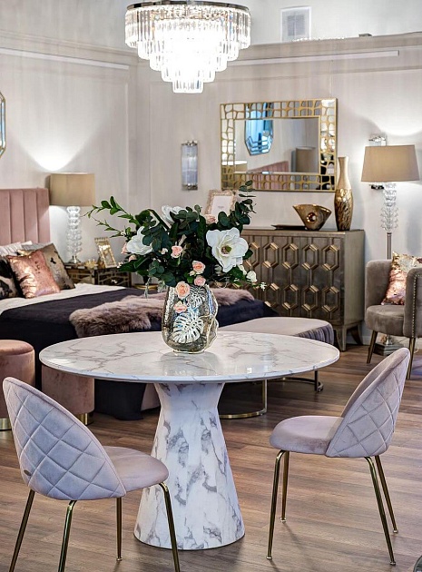 Кухонный стол Garda Decor 33FS-DT120-WH Фото № 3