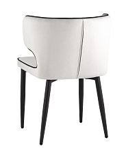 Кухонный стул Stool Group Матео с кантом велюр светло-серый MC110 KD HLR-13/HLR-66 edge 5