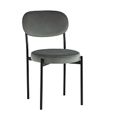 Кухонный стул Stool Group Бриф велюр тёмно-серый vd-brief-b27