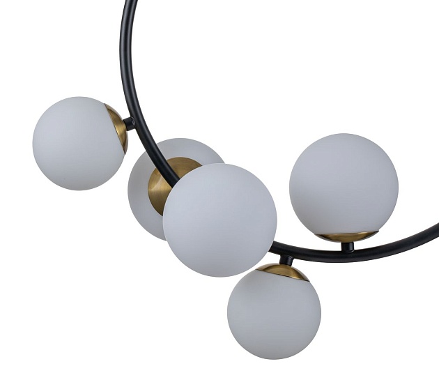 Подвесная люстра Indigo Nuvole 11002/6P Black V000088 Фото № 3