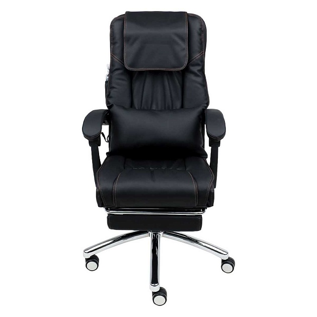 Кресло руководителя AksHome Chief Massag черный, экокожа 80978 Фото № 12