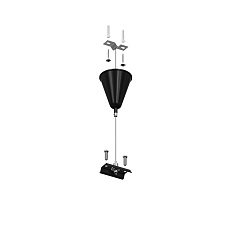Подвесная система для треков Denkirs Solid Base TR1105-BK 2