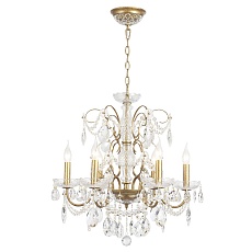 Подвесная люстра Crystal Lux Odelis SP6 Gold 2