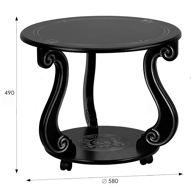 Журнальный стол Мебелик Грация (М) 007445 Фото № 3