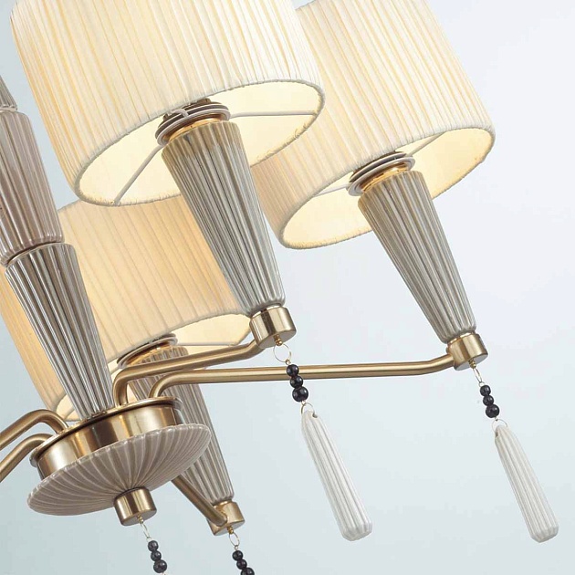 Подвесная люстра Odeon Light Exclusive Latte 5403/5 изображение 7 Подвесная люстра Odeon Light Exclusive Latte 5403/5 Фото № 7