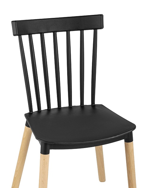 Кухонный стул Stool Group Field пластик черный SL-7037W black изображение 7 Кухонный стул Stool Group Field пластик черный SL-7037W black Фото № 7