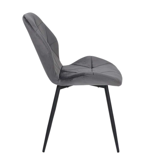 Кухонный стул AksHome Congo темно-серый, велюр 90024 Фото № 7