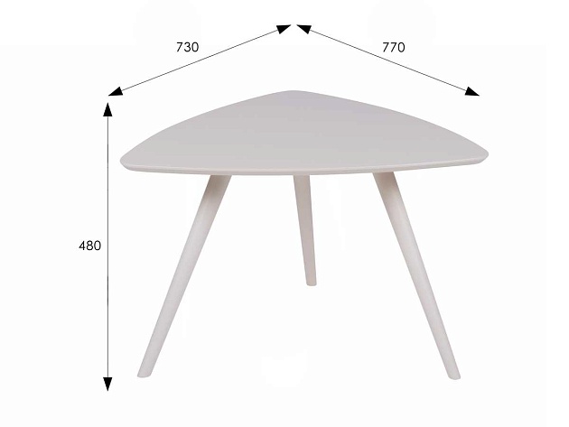 Журнальный стол Мебелик Лорейн 1 007525 изображение 2 Журнальный стол Мебелик Лорейн 1 007525 Фото № 2