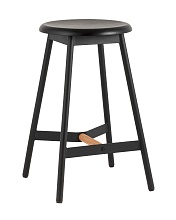 Полубарный стул Stool Group Knobb черный 9117H65 black 5
